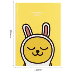 Sổ Tay Ghi Chép Deli Kakao Friends 112 Trang - Sổ Cute Thiết Kế Nhân Vật Hoạt Hình Bảo Vệ Mắt, Quà Tặng Dễ Thương