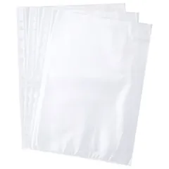 Tấm Bảo Vệ Tài Liệu 11 Lỗ A4 Deli Trong Suốt 0.035mm E5712 - Giúp Bảo Quản Tài Liệu Tốt Nhất Cho Học Tập và Công Việc