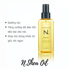 Tinh Dầu Dưỡng Tóc Suôn Mềm Napla N. Shea Oil - Dưỡng Ẩm, Bóng Đẹp Cho Mọi Loại Tóc, 150ml