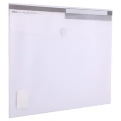 Túi Hồ Sơ A4 Deli E5504 - Chống Thấm Nước, Bảo Vệ Tài Liệu, Chất Liệu PP Mịn, Nút Bấm Cao Cấp, Đa Dạng Màu Sắc