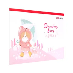 Vở Vẽ Học Sinh A4 Deli 73382 - 20 Trang Giấy Chất Lượng, Thiết Kế Độc Đáo Cho Học Sinh Yêu Hội Họa