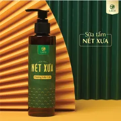 Sữa Tắm Laco Nét Xưa Hương Mùi Già 200ml - Dưỡng Ẩm Da Từ Chiết Xuất Thảo Mộc, Hỗ Trợ Sức Khỏe và Thư Giãn