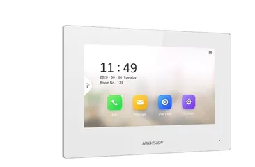 Màn hình chuông cửa màu 7 inch Hikvision DS-KH6320-LE1 - Cảm ứng HD, điều khiển từ xa, tích hợp Mic và loa, thiết bị nhà thông minh hiện đại
