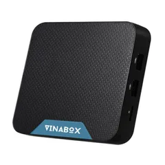 Android TV Box Vinabox A15B - RAM 1G, Chip Alwinner, Android 10.0, Hỗ Trợ 4K, Điều Khiển Giọng Nói, Giải Trí Online Tối Ưu