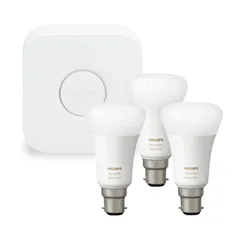Bộ bóng đèn thông minh Philips Hue White Ambiance 9W A60 E27 - Set 3 chiếc tích hợp Bluetooth điều khiển bằng giọng nói