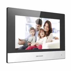 Bộ Chuông Hình Hikvision Thế Hệ 2 DS-KH6320-WTE1 + DS-KH6320-TE1 - Màn Hình 7 Inch, Wifi, Cảm Ứng, Kết Nối Camera, Tích Hợp Mic và Loa Chất Lượng