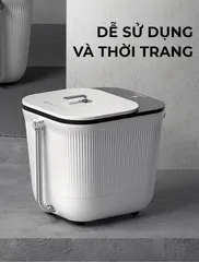 Bồn Ngâm Chân Massage KASJ 1612 - Công Nghệ Đức, Massage Rung, Sủi Bọt, Nhiệt Độ Tăng Nhanh, Thư Giãn, Chăm Sóc Sức Khỏe