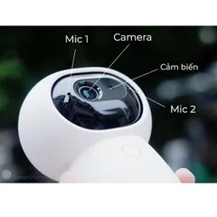 Camera Aqara G3 Indoor 2K - AI Tracking, Tương Thích Apple HomeKit, An Ninh Thông Minh, Thiết Kế Mini Như Nấm