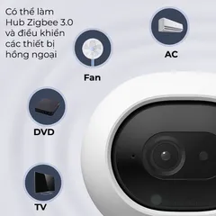 Camera Aqara G3 Indoor 2K - AI Tracking, Tương Thích Apple HomeKit, An Ninh Thông Minh, Thiết Kế Mini Như Nấm