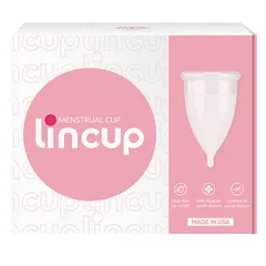 Cốc Nguyệt San Lincup Mỹ - Silicone Y Tế Mềm Mịn, Không Rò Rỉ, Thoải Mái Dành Cho Phụ Nữ Á Đông - Tiết Kiệm Và Bảo Vệ Sức Khỏe