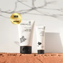 Gel Trị Mụn Living Nature Manuka Honey 10ml - Hỗ Trợ Giảm Mụn Viêm, Mụn Trứng Cá, Làm Dịu Da & Làm Lành Vết Thương