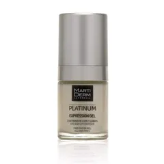 Gel giảm nếp nhăn mắt và môi MartiDerm Platinum Expression Gel 15ml - Ngăn ngừa lão hóa, làm căng da, tăng cường collagen, phù hợp mọi loại da