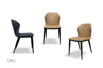 Ghế Bàn Ăn Hiện Đại Dali Khung Thép Chắc Chắn - Chất Liệu Bọc Da PVC/PU, Thiết Kế Sang Trọng Cho Phòng Bếp