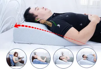 Gối Chống Trào Ngược Người Lớn Yorokobi - Thiết Kế Chống Trượt, Chất Liệu PU Foam, Hỗ Trợ Cột Sống, Sự Lựa Chọn Tuyệt Vời Cho Giấc Ngủ Thoải Mái
