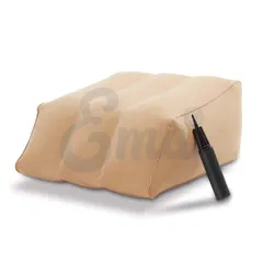 Gối Kê Chân Bơm Hơi Ema - Thiết Kế Công Thái Học Hỗ Trợ Giảm Suy Giãn Tĩnh Mạch, Giảm Đau Lưng Và Sưng Phù Cho Người Cao Tuổi