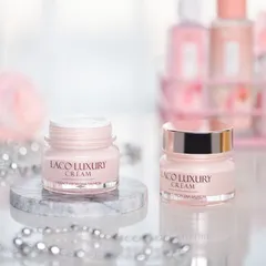 Kem Dưỡng Ngày Laco Luxury Cream Chiết Xuất DNA Cá Hồi - Phục Hồi Da, Chống Nắng, Dưỡng Trắng, Thay Kem Nền 30g