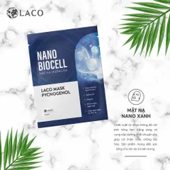 Mặt Nạ Tươi Nano Biocell Laco - Combo 6 Miếng Dưỡng Ẩm & Trẻ Hóa Da, Công Nghệ Bio-cellulose Tối Ưu Chăm Sóc Da