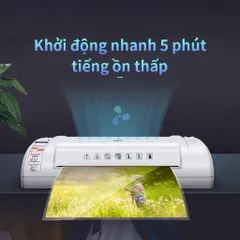 Máy Ép Nhựa Dẻo Deli E3893 A4/A5/B5 - Thiết Bị Bảo Quản Giấy Tờ Đa Năng Tiện Lợi, Công Suất 200W