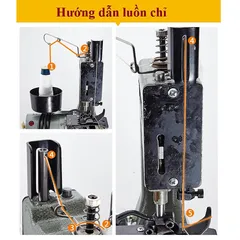 Máy Khâu Bao Tải Cầm Tay GK9-2 - Mini Sewing Machine for Packaging, Durable and Compact Design for Bags, Shoes, and Tarps