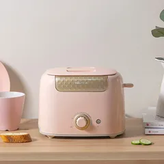 Máy Nướng Bánh Mỳ Bear DSL 601 - 680W, Thiết Kế Đẹp Mắt, Chống Dính Teflon, Nướng Đều Hai Mặt, Tiện Dụng Cho Mọi Nhà Bếp