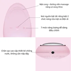 Máy Rửa Mặt Điện Di Tinh Chất Korona 4in1 - Công Nghệ Đức Giúp Làm Sạch Da Hiệu Quả, Gai Silicon Mềm Mại, Pin Siêu Bền