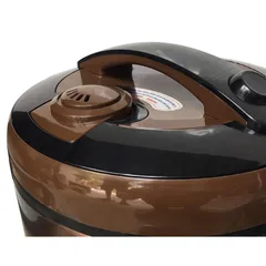 Nồi Cơm Điện Bennix BN-012RC 1.2L - Nấu và Giữ Ấm Hiệu Quả Cho Gia Đình Nhỏ, Thiết Kế Đơn Giản, Màu Đỏ và Đồng
