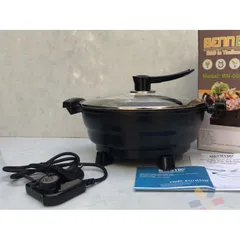 Nồi Lẩu Điện Đa Năng Bennix BN-05EGP - 5L Lẩu, Nướng, Chiên, Xào, Hấp, Thiết Kế Sang Trọng, Dễ Dàng Sử Dụng