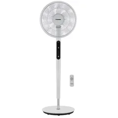 Quạt Cây Đứng Tiross TS9187 - Kiểu Dáng Hiện Đại, Điều Khiển Từ Xa, 3 Chế Độ Gió, 9 Tốc Độ, Tiết Kiệm Điện, Chất Liệu Nhựa ABS Bền Bỉ