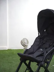 Quạt Kẹp Xe Đẩy Nôi Dono & Dono Mini Tích Điện - 4 Mức Gió, Thời Gian Sử Dụng 28 Giờ, An Toàn Cho Bé Yêu