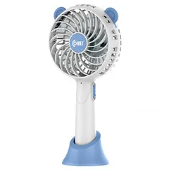 Quạt Sạc Tích Điện Comet CRF0804 3W - Quạt Mini Cầm Tay 2 Cấp Độ Gió, Dung Lượng Pin 1200mAh, Thiết Kế Nhỏ Gọn, Sạc USB Tiện Dụng