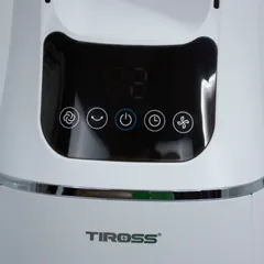 Quạt Tháp Không Cánh Tiross TS9175 - Quạt Lọc Không Khí, Thiết Kế Hiện Đại, 12 Tốc Độ Gió, Điều Khiển Từ Xa, Công Nghệ Thông Minh