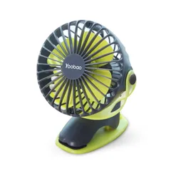 Quạt Tích Điện Chân Kẹp Yoobao F04 6400mAh - Bền Bỉ, Đa Năng, Thời Gian Sử Dụng Lên Đến 32 Giờ, Thiết Kế Nhỏ Gọn, Nhiều Màu Sắc