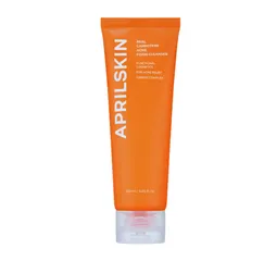 Sữa Rửa Mặt April Skin Carrot Acne Foam Cleanser 120ml - Ngừa Mụn, Sáng Da, Chiết Xuất Cà Rốt, Dưỡng Da Sạch Sâu