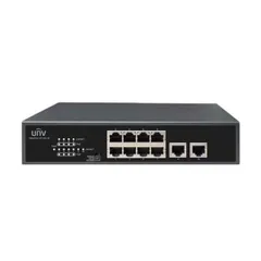 Switch POE 8 Cổng 10/100Mbps UNV NSW2010-10T-POE-IN - Bộ Chia Mạng Chính Hãng, Khoảng Cách Truyền Tín Hiệu 250m