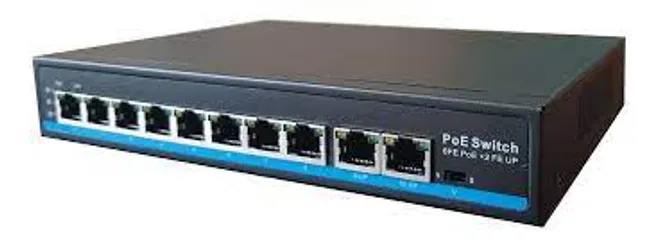 Thiết bị chia mạng Switch PoE UNV LG-SW210 8 cổng, dễ sử dụng, không cần cấu hình, hỗ trợ PoE 30W cho mỗi cổng, chất lượng cao, vỏ kim loại bền.