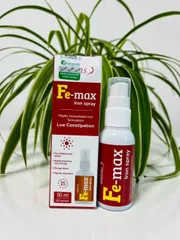 Xịt FE-MAX Oral Spray Hỗ Trợ Bổ Sung Sắt Hữu Cơ - Dạng Xịt Tiện Lợi, Hấp Thụ Nhanh Cho Người Lớn & Trẻ Em Trên 1 Tuổi