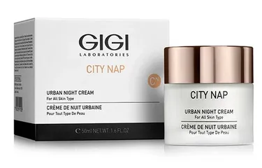Kem Dưỡng Ban Đêm Gigi City Nap Urban Night Cream - Dưỡng Da Trẻ Hóa Tự Nhiên, Giúp Da Đàn Hồi và Sáng Mịn 50ml