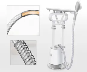 Bàn Là Cây Mediheim WST-I300 Hàn Quốc - Bàn Ủi Hơi Nước Đứng 5 Chế Độ Nhiệt Độ, Thích Hợp Cho Vải Khó Ủi, Thiết Kế Tiện Lợi, An Toàn