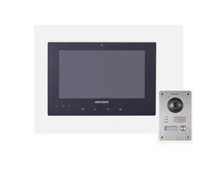 Bộ Chuông Hình Hikvision Thế Hệ 1 - Thiết Bị Nhà Thông Minh Hỗ Trợ Camera HD 1080p, Màn Hình Cảm Ứng LCD 7 inch