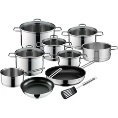Bộ Nồi Silit Alicante 10 Món Bếp Từ - Thép Không Gỉ 18/10, Công Nghệ Silitherm, Đa Dạng Kích Thước, Giữ Nhiệt Tối Ưu, Siêu Bền