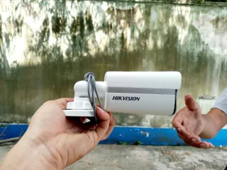 Camera 3K ColorVu Hikvision DS-2CE12KF0T-FS - Camera HDTVI 5MP Quan Sát Màu Ban Đêm, Chống Nước IP67, Âm Thanh Tích Hợp