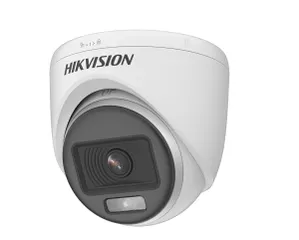 Camera màu ban đêm 2MP ColorVu Hikvision DS-2CE70DF0T-PF - Giám sát HD-TVI 24/7, độ phân giải 1920x1080, lắp trong nhà và ngoài trời