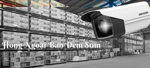 Camera IP Trụ Hồng Ngoại 8MP Hikvision DS-2CD2T83G2-4I - Chống Nước IP67, Quan Sát Hồng Ngoại 80m, Chất Lượng Hình Ảnh Cao