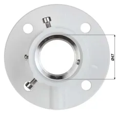 Chân Đế Camera Treo Trần Hikvision DS-1663ZJ – Chống Thấm Nước cho Camera Speed Dome, Bền Bỉ và Chắc Chắn, Thích Hợp Trong Nhà và Ngoài Trời