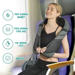 Đai Massage Toàn Thân Chuyên Sâu 3D Kingtech KS-460 - Thiết Bị Massage Nhiệt Cao Cấp Giúp Thư Giãn và Giảm Đau Mỏi