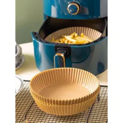Giấy Nến Khuôn Bánh Cho Nồi Chiên Không Dầu 50 Chiếc - Chống Dính, An Toàn Cho Sức Khỏe, Tiện Dụng Khi Nướng Bánh