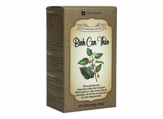 Viên uống giải độc gan Bình Can Thảo - Hỗ trợ chức năng gan, bồi bổ sức khỏe, chiết xuất thảo mộc tự nhiên 60 viên
