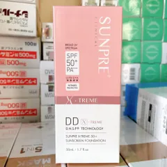 Kem Chống Nắng SUNPRE Mona Frema DD X-Treme SPF 50+ PA++++ - Bảo Vệ Da Toàn Diện, Dưỡng Ẩm Và Che Khuyết Điểm nhẹ