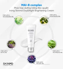 Kem Dưỡng Trắng Da Mặt SkinMD Day & Night Brightening Cream - Kết Quả Trong 4 Tuần, Làm Mờ Đốm Nâu, Tăng Đàn Hồi Da