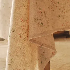 Khăn Trải Bàn Hoa Nhí Mr Bean Vintage - Trang Trí Nhà Cửa Sang Trọng, Ấm Cúng, Kích Thước 140x100cm